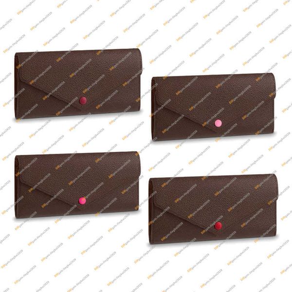 

ladies fashion casual designer luxury josephine wallet coin purse key pouch credit card holder 5a m60708 m41739 business, Red;black