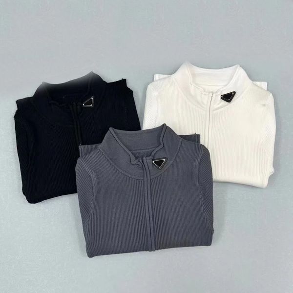 

women's sweaters designer designer womens p home metal triangle sweater warm in winter hoodie coats women size s//l psjf, White;black