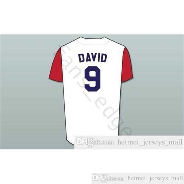

wholesale yari's autonomics larry david 9 baseball jersey mens stitched jerseys shirts size s-xxxl fast shipping, Black