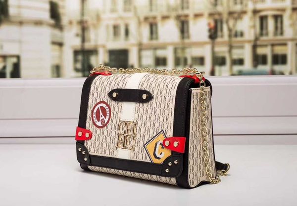 

shoulder bags cilmi harvill chhc women's one messenger bag flip design beautifully decorated metal zipper lock 221024