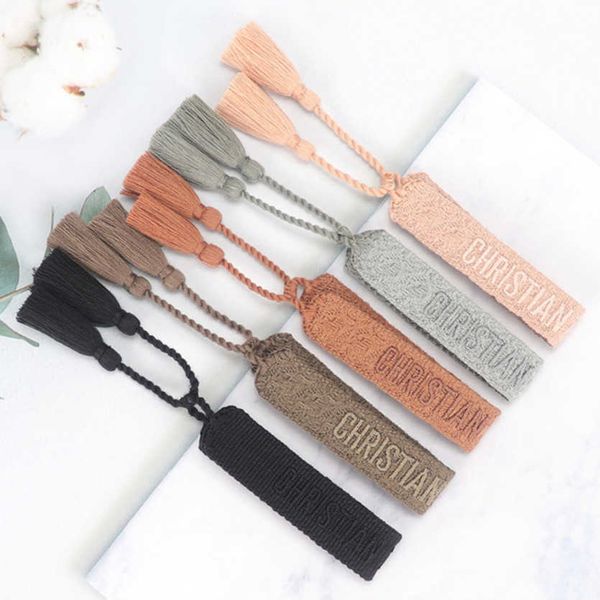 

women's fashion luxury bracelets brand bangle d designer jewelry female embroidery woven bracelet bohemian creative tassel men's g, Black