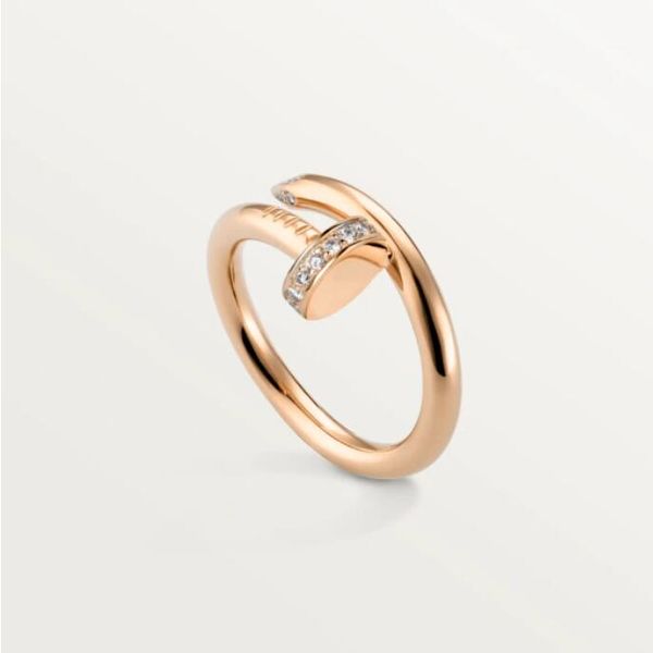 

2022 designer ring woman man nail love band ring stones design screw jewelry couple lover silver gold rings dust bag