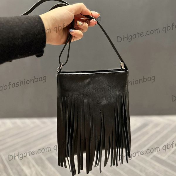 

22a real leather womens lambskin tassel shouler bags thich adjustable strap crossbody shoulder large capacity luxury designer outdoor sacoch