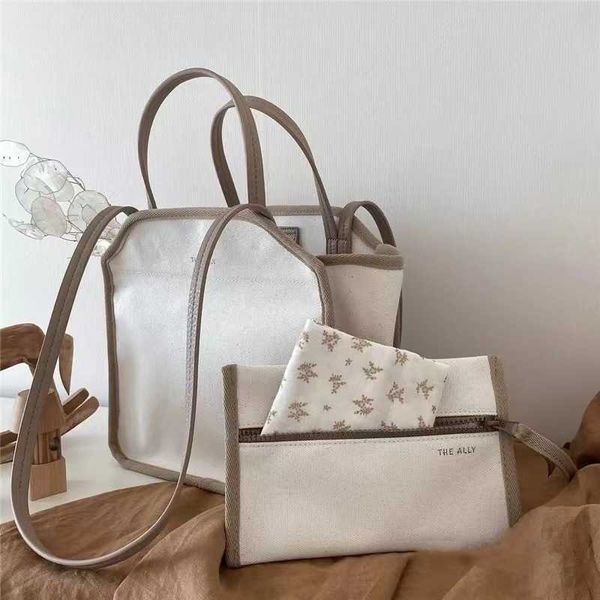 

diaper bags diaper bag korea large capacity canvas waterproof moisture-proof outing packing kids cloth organizer bag kindergarten mummy bags