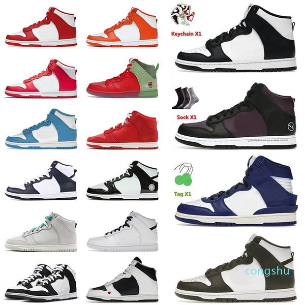 

designer casual shoes dunks high black white fragment beijing midnight navy ambush deep royal flash lime mens women sneakers trainers