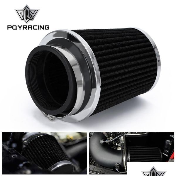 

air filter car high flow cold air inlet intake system mushroom head filter neck 76mm / 70mm 63.5mm 60mm pqy-ait24 drop delivery 2022 dhyfm
