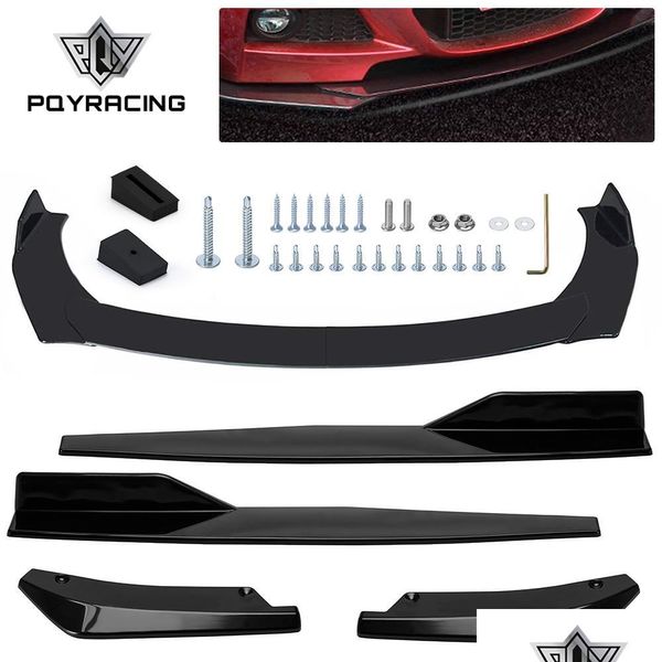 

bumpers car front rear bumper lip spoiler diffuser body with side skirt splitter for honda civic sedan 4dr drop delivery 2022 mobiles dhohy