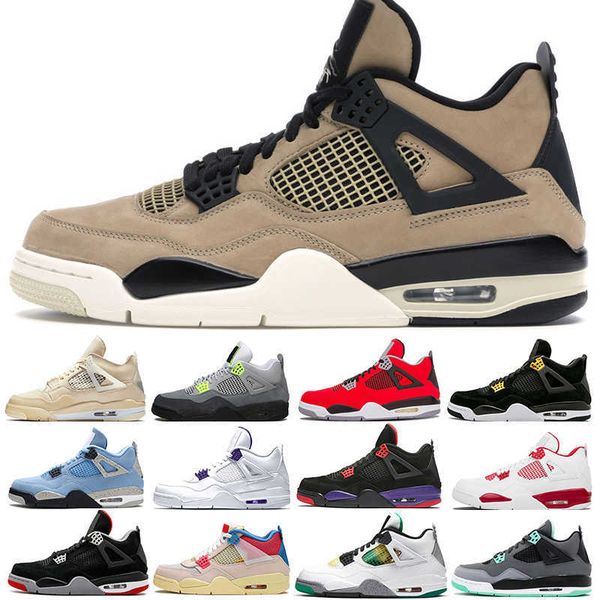 

white oreo 4 4s mens basketball shoes university blue 1 1s guava ice hyper royal court purple sail black cat lucky green obsidian unc dark