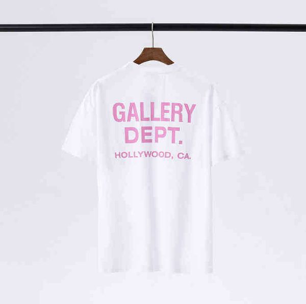 

gallerydept chest letter t shirts men women tees hip hop street style fashion cool cloth for teen european size oversize loose gfjk, White;black