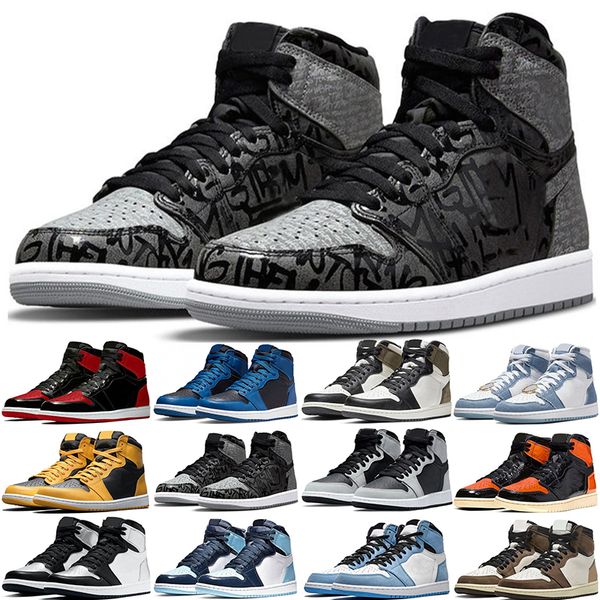 

basketball shoes 1 1s men women gorge green light smoke grey og taxi denim bred patent bordeaux court purple fearless fragment gold toe spor