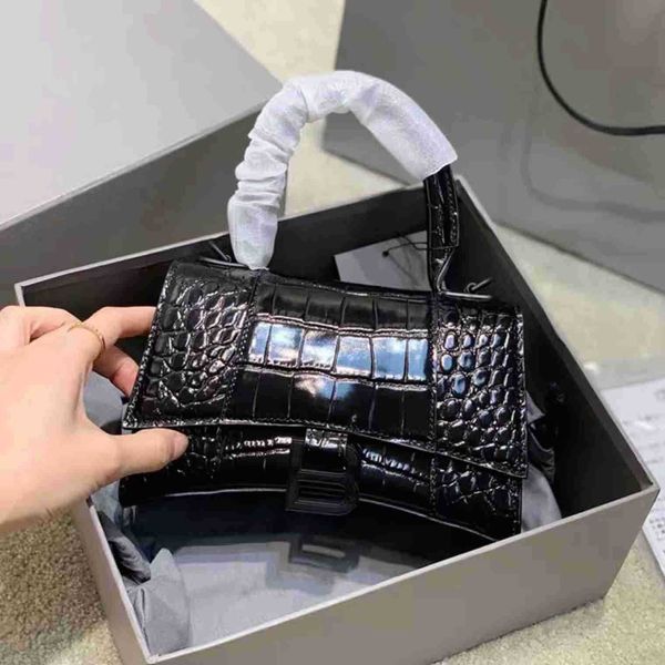 

luxury designer bags balencigas ladies handbags shoulder crossbody mini cute new high version women's bag versatile crocodile leather o
