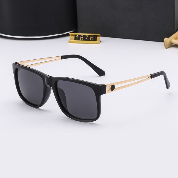 

new fashion luxury men brand designer sunglasses mens oversized square luxury sunglasses gradient lens vintage women fashion 100% uv, White;black