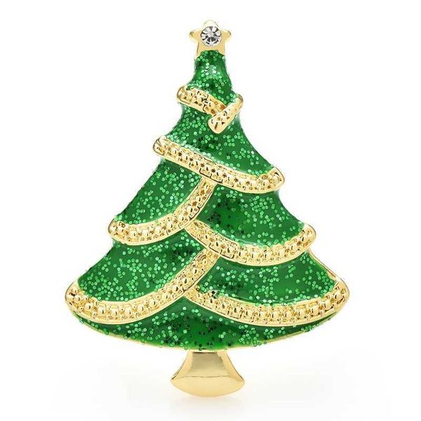 

pins brooches wuli baby christmas tree for women green plants new year brooch gifts l221024, Gray
