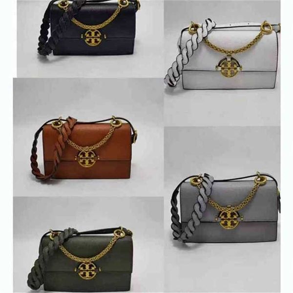 

handbags shouders designer torys bags bag cousin export european american fashion chain woven shoulder strap solid color single messenger tt
