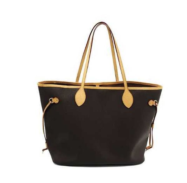 

women's shopping tote with small clutch genuine leather shoulder bag 40996