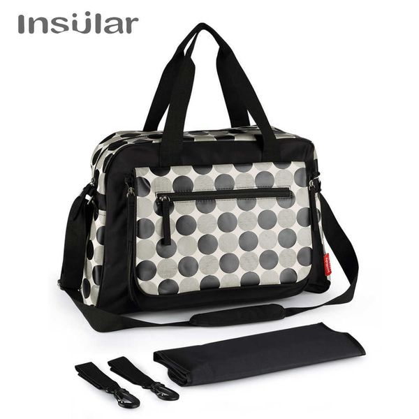 

diaper bags insular multifunctional mother messenger bag fashion waterproof maternity tote nappy bags baby stroller diaper bag t221024