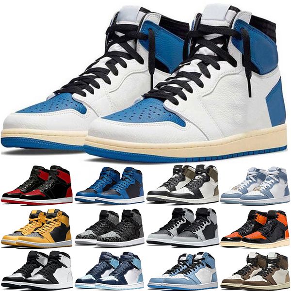 

wholesale basketball shoes 1 1s men women gorge green light smoke grey og taxi denim bred patent bordeaux court purple fearless fragment gol