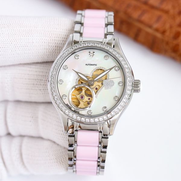 

mens watch designer watch limited edition ch womens watchs automatic mechanical 35mm ceramic watchband for woman counter official replica la, Slivery;golden