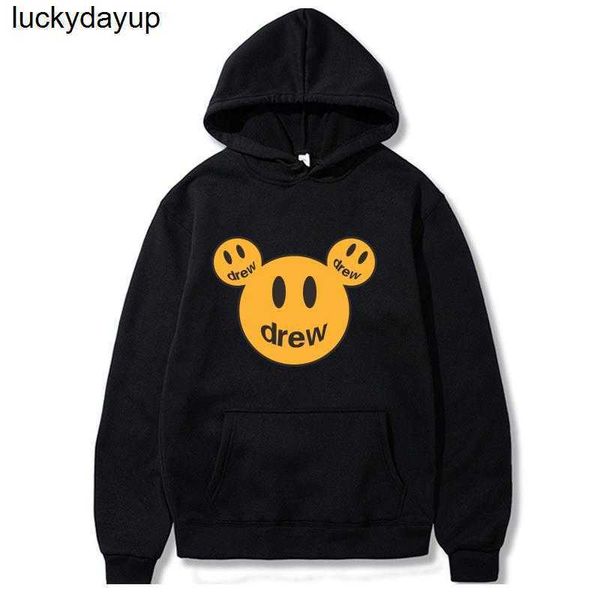 

men's hoodies designer sweatshirts sweater drews fashion brand streetwear hoodie, Black