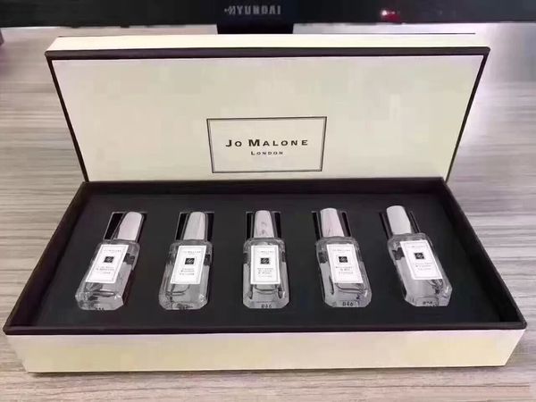 

perfume jo malone london 9ml 5pcs smell type perfumes set parfum gift box long lasting fragrance spray kit 5 in 1 fast ship