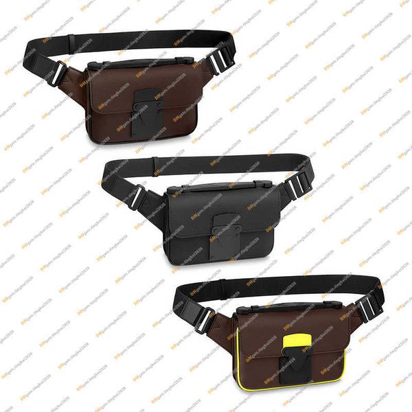

men fashion casual designe luxury s lock sling cross body bumbag waist bag messenger bags 5a m45807 m45864 m58487 handbag