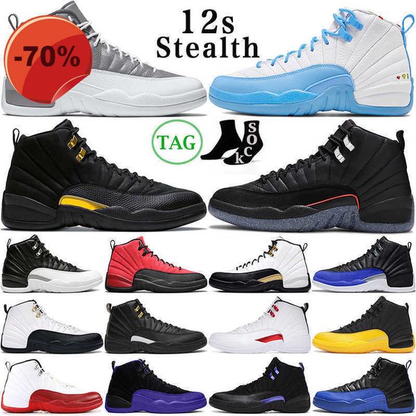 

og 12s men basketball shoes stealth playoffs 2022 royalty black taxi utility indigo reverse flu game reverse concord 12 mens trainers
