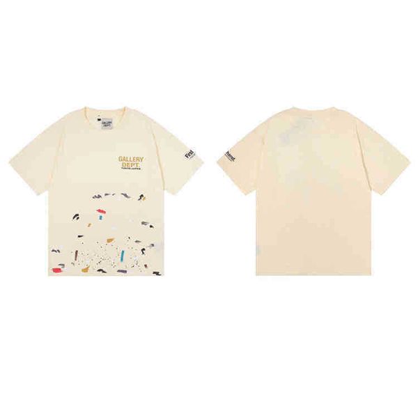 

gallerydept chest letter t shirts men women tees hip hop street style fashion cool cloth for teen european size oversize loose lo3y, White;black