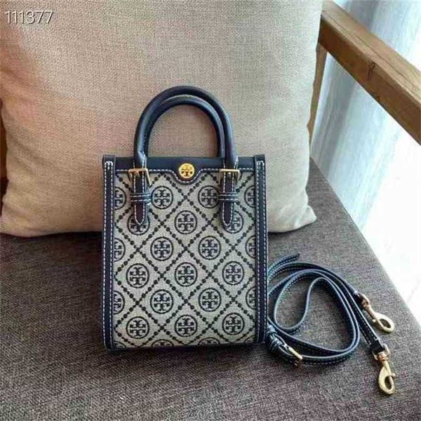 

handbags shouders designer torys bags canvas women's bag flower mini tote versatile shoulder diagonal tt