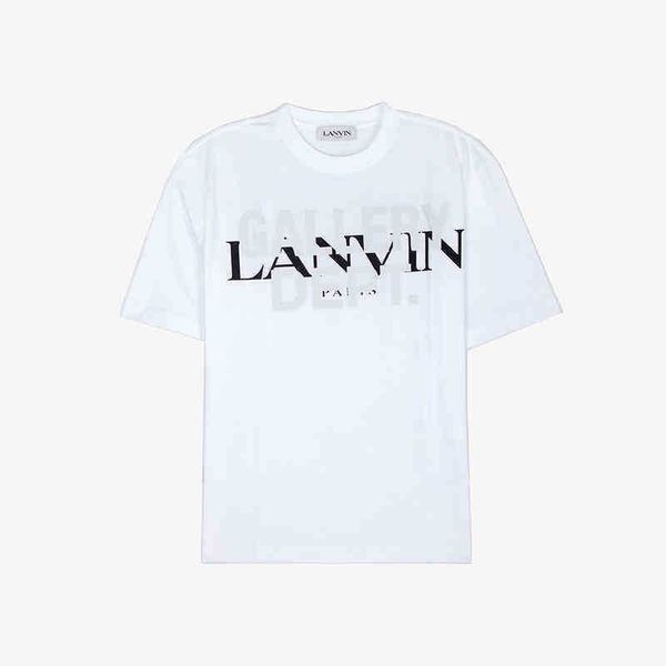 

gallerydept chest letter t shirts men women tees hip hop street style fashion cool cloth for teen european size oversize loose 4v9f, White;black