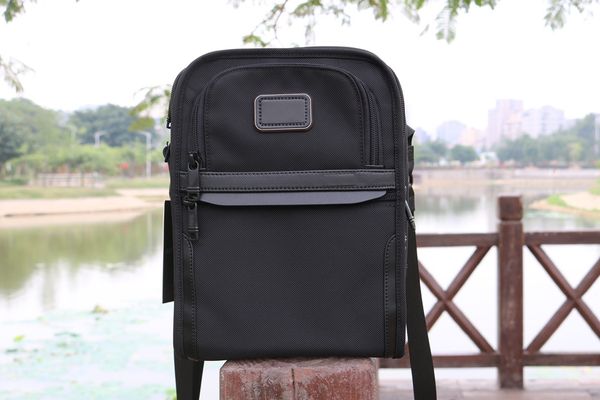 

2023 mens sport travel bag 3 series ballistic tumi nylon men's black business backpacks computer bag backpack