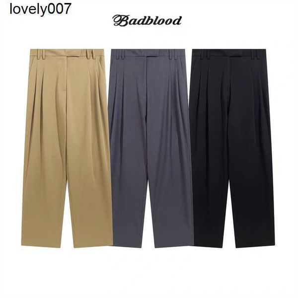 

men's pants designer autumn south badblood trousers yutong same letter embroidered spice girl casual pants suit, Black
