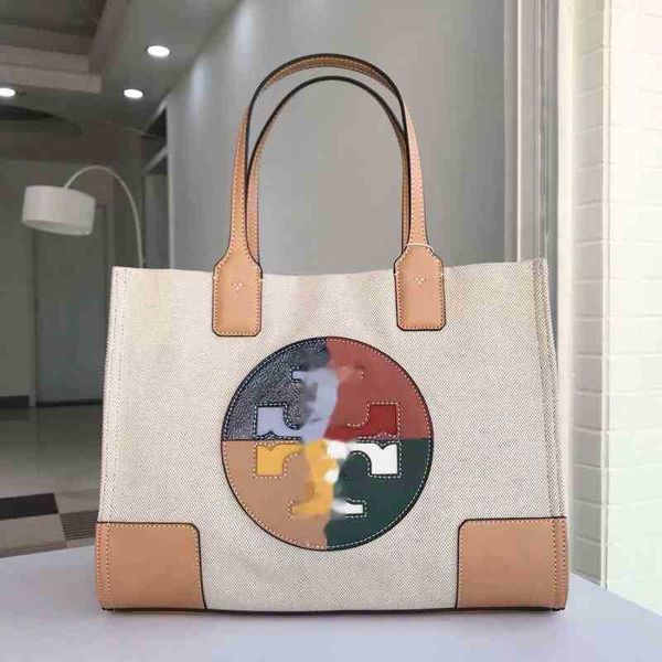 

bag handbags luxury torysburchs women's tote waterproof nylon cloth leather simple and versatile large capacity single shoulder handbag, Black