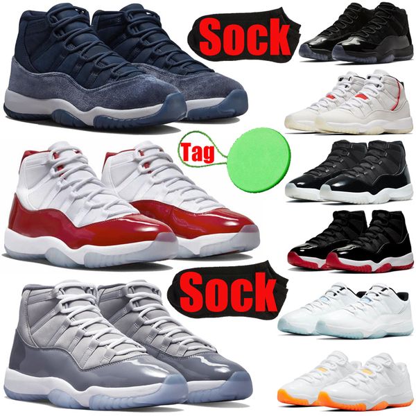 

jumpman 11 11s basketball shoes for men women shoe cool grey midnight navy cherry bred legend gamma blue low cap and gown unc mens trainers