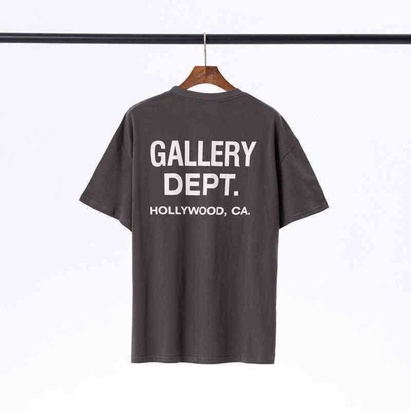 

gallerydept chest letter t shirts men women tees hip hop street style fashion cool cloth for teen european size oversize loose a8jl, White;black