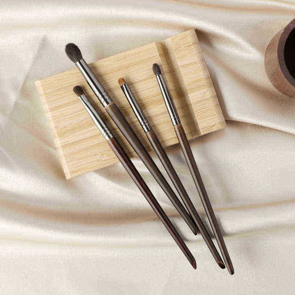 

make up brush ovw conjunto de escova sombra beijo' dlya teney mistura mdia preciso pequena pontiaguda kit pincel maquiagem 0311