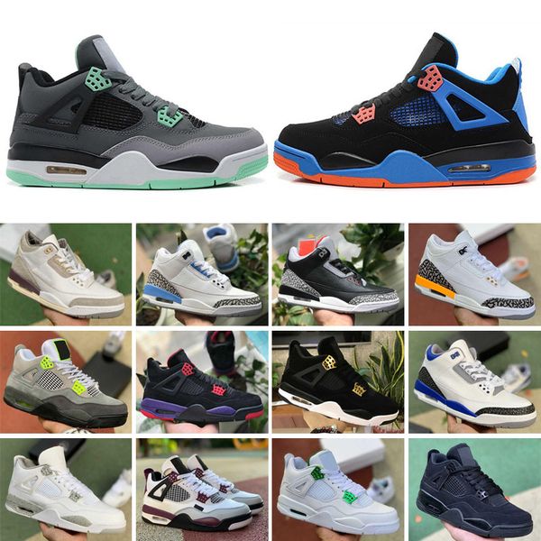 

military black 4 basketball shoes sandals 4s mens sneaker white oreo black cat university blue womens sport trainers