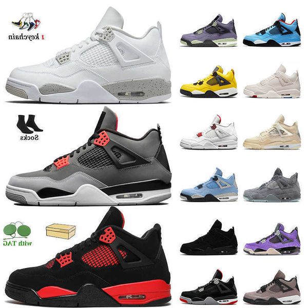 

women mens high 4s og red thunder basketball shoes lightning 4 canvas canyon purple suede military black cat cool grey white oreo sail bred