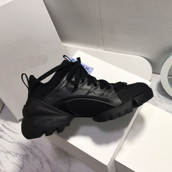 

designer shoes women fashion luxury sneaker woman size 35-40 model y01, Black