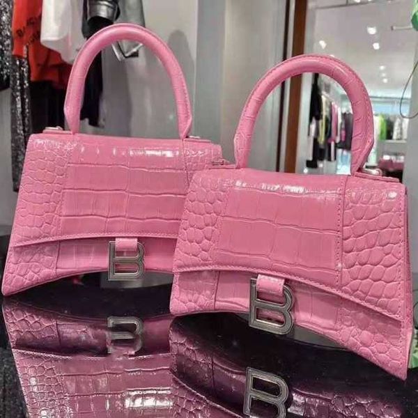 

designer luxury womens bag balencigas handbag b-shaped paris single shoulder messenger fashion square gift shoulder oblique span versatile h