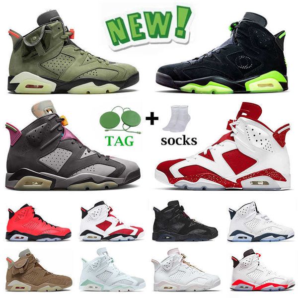 

6 jumpman authentic basketball shoes for mens 6s vi midnight navy cactus jack black infrared designer unc all sta red oreo sports sneakers