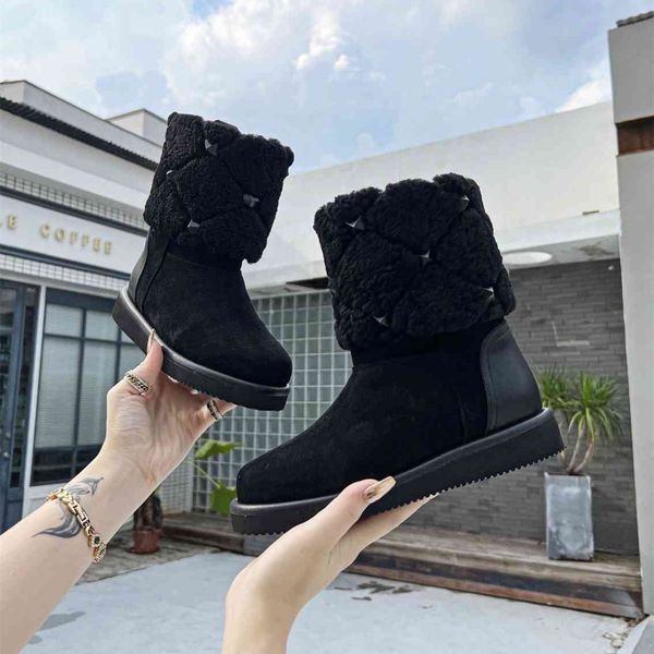 

2022 Designer Valentinoity Boot Shoes Nude Black Leather Pointed Toe High Heel Boot Shoes