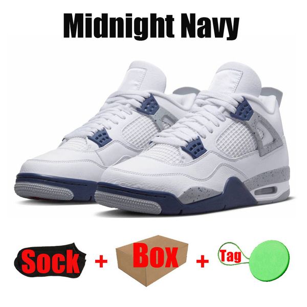 

box og with 4 4s mens womens basketball shoes jumpman military black cats canvas sail white oreo university blue fire red thunder bred men