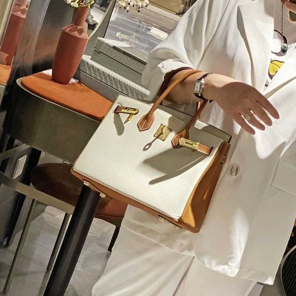 

head designer bag luxury cowhide totes handbags hermee layer classic platinum kellies handle elegant lady in spring first ladies large capac