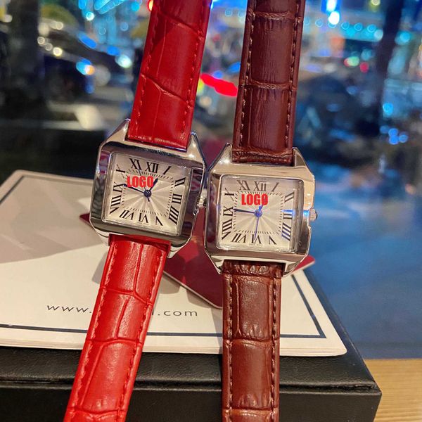 

luxury watches for mens mechanical watch fashion brand designer gift crocodile leather ladies watch sport wristwatches, Slivery;brown