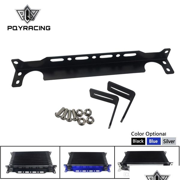 

other auto parts pqy - new trust type engine oil cooler mounting bracket kit 2mm thickness aluminum pqy-02 drop delivery 2022 mobiles dh7jw