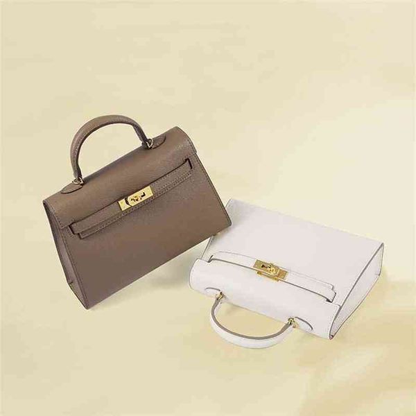 

handbags herms kely bags designer women real leather women's small square one shoulder slant cross portableruob