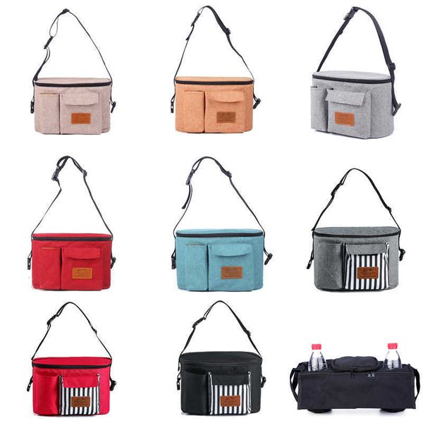 

diaper bags baby diapers bag large capacity baby stroller bag waterproof nappy storage pocket portable organizernursing bags t221024