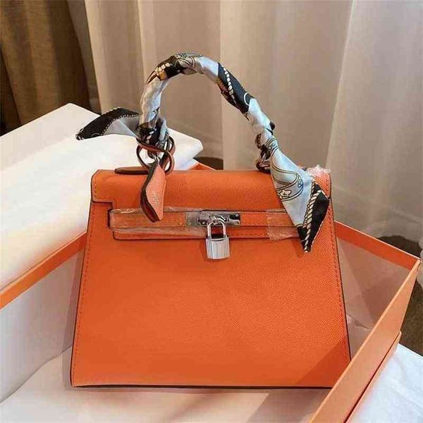 

designer handbags herms bags kely shoulder ladies crossbody tote handbag classic genuine leather silver clasp large capacity long n2dk