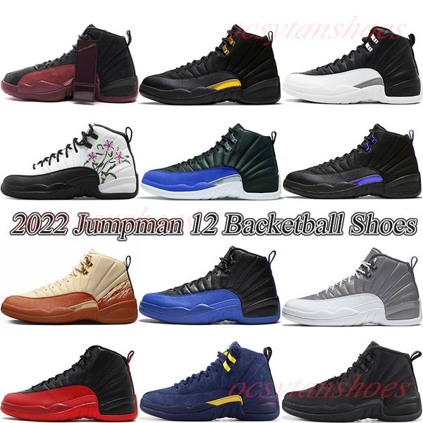 

mens high basketball shoes 12 12s running sneakers a ma maniere playoffs eastside golf michigan winterized wntr trainers size 40-47