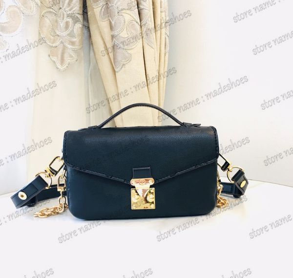 

luxury east west designer bag embossing flower women handbag messenger bags leather metis elegant womens shoulder crossbody bag